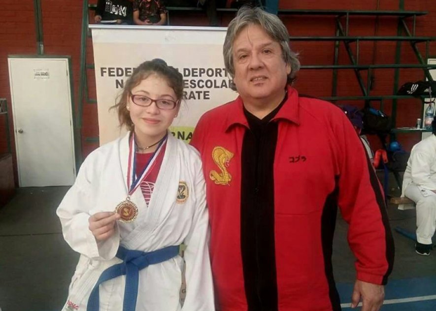 Estudiante de de 8° Básico obtuvo 1er lugar en campeonato de karate