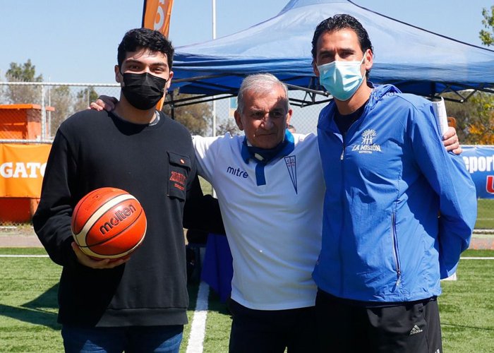 Premiación challenger de básquetbol